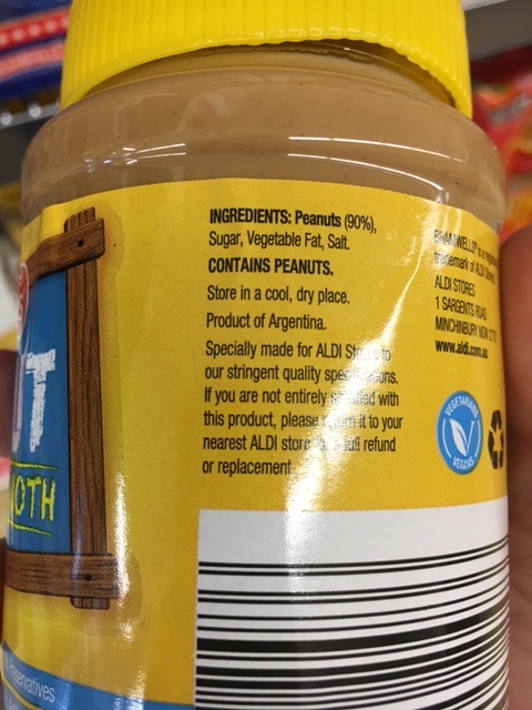 peanut butter made with xylitol